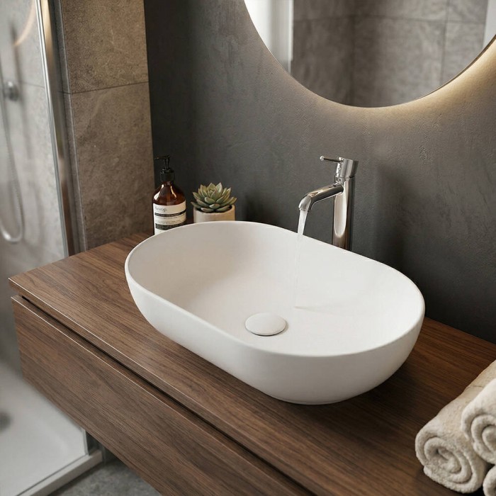 Раковина RAK Ceramics Feeling FEECT5500500A 55 см на стільницю
