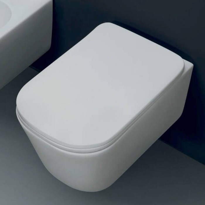 Кришка для унітаза Kerasan 5191 30 slim, quick-fix, soft-close Кришка для унітаза Kerasan 5191 30 slim, quick-fix, soft-close
