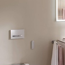 Клавіша змиву Geberit Sigma50 115.672.11.2 білий/латунь