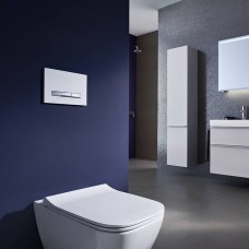 Клавіша змиву Geberit Sigma50 115.788.JX.2 чорний горіх/хром