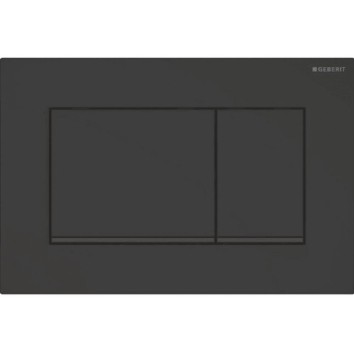 Клавіша змиву Geberit Sigma20 square 115.883.16.1 чорний