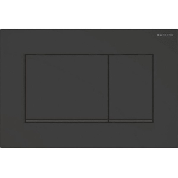 Клавіша змиву Geberit Sigma20 square 115.883.16.1 чорний