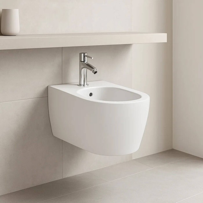 Біде підвісне Geberit One 500.690.01.1 з покриттям KeraTect
