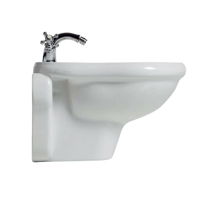 Біде підвісне Kerasan Retro 1026 01 з шумоізоляційною пластиною