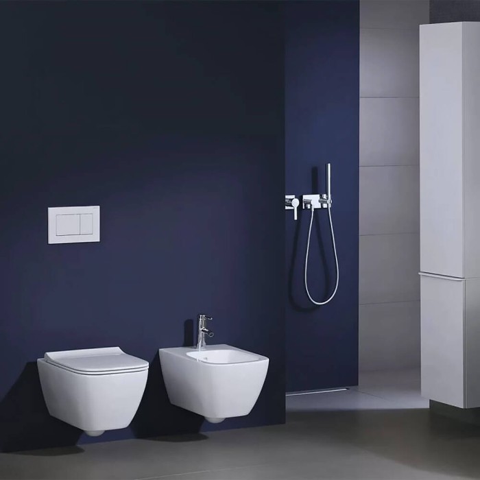 Біде підвісне Geberit Smyle Square 500.209.01.1