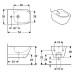 Біде підвісне Geberit Smyle Square 500.209.01.1