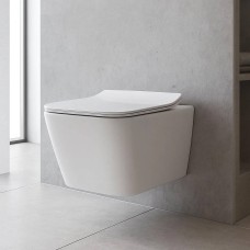 Унітаз підвісний Devit Linea 3040120 безобідковий з сидінням soft-close