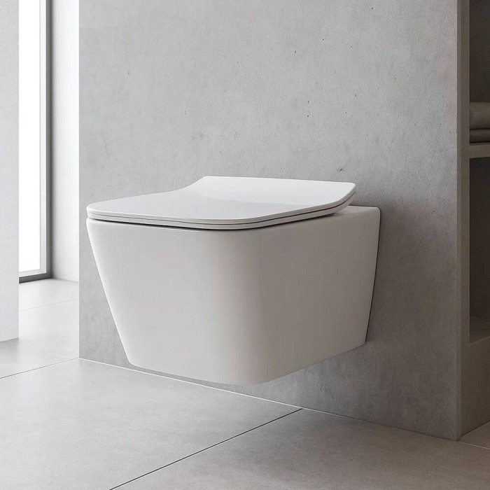 Унітаз підвісний Devit Linea 3040120 безобідковий з сидінням soft-close