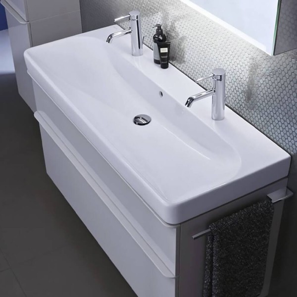 Раковина Geberit Smyle Square 500.253.01.1 120 см