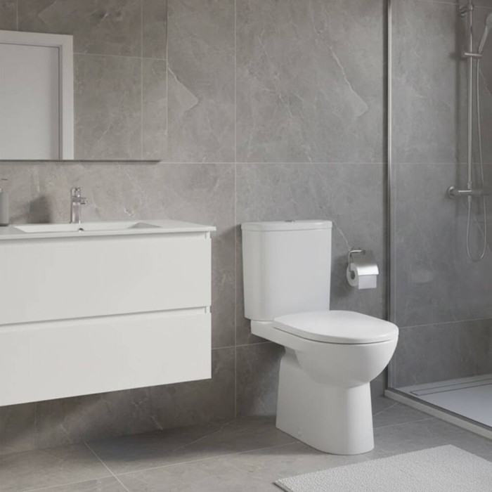 Унітаз-компакт Geberit Selnova 501.753.00.1 із сидінням з дюропласту