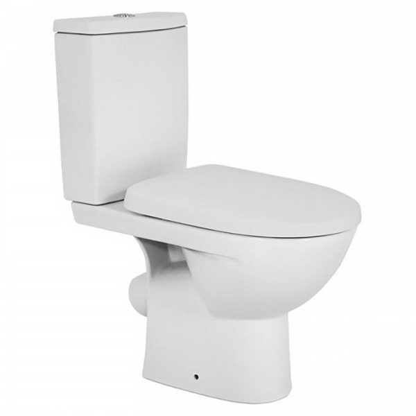Унітаз-компакт Kolo Status 2395050UA із сидінням з дюропласту Soft close, Click2Clean