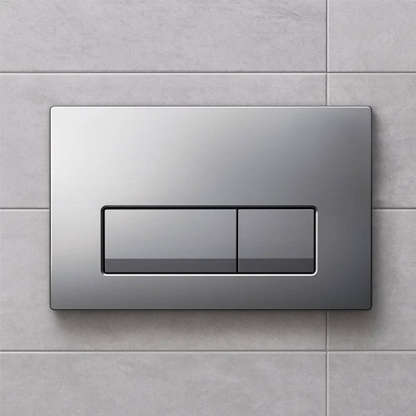 Клавіша змиву Geberit Delta50 115.119.46.1 матовий хром
