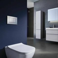 Клавіша змиву Geberit Delta20 square 115.137.46.1 матовий хром