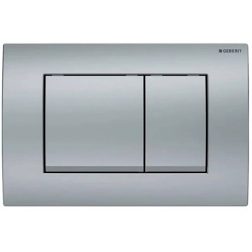 Клавіша змиву Geberit Delta20 square 115.137.46.1 матовий хром