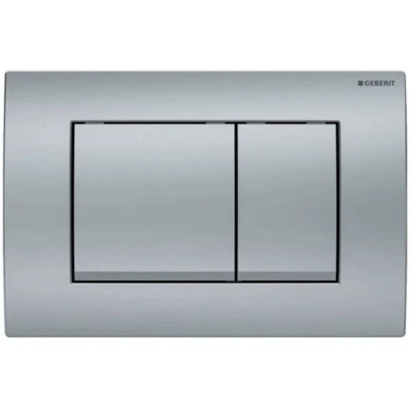 Клавіша змиву Geberit Delta20 square 115.137.46.1 матовий хром