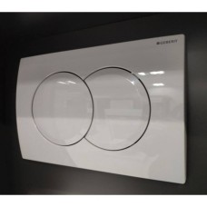 Клавіша змиву Geberit Delta01 115.107.11.1 альпійський білий