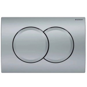 Клавіша змиву Geberit Delta01 115.107.46.1 матовий хром