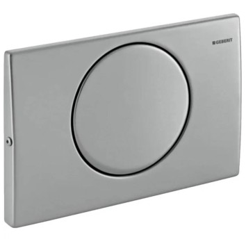 Клавіша змиву Geberit Delta10 115.108.00.1 нержавіюча сталь