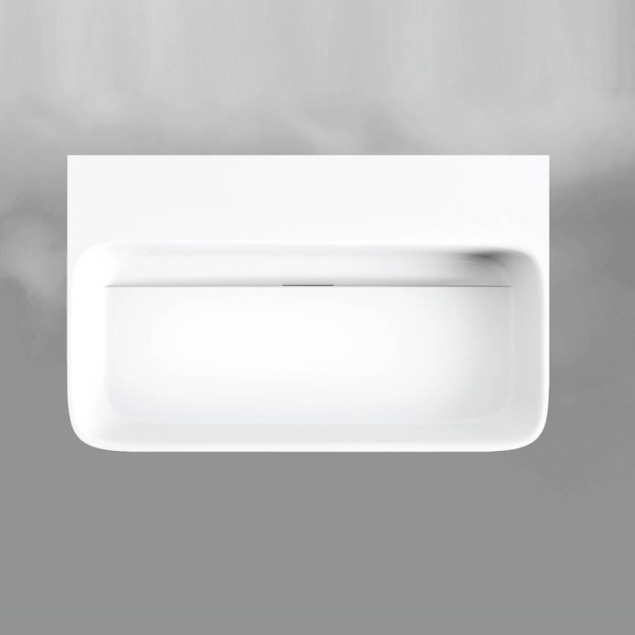 Раковина PAA Quadro SilkStone IQUAS/00 70 см, білий мат