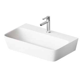 Раковина PAA Quadro SilkStone IQUAS/00 70 см, білий мат