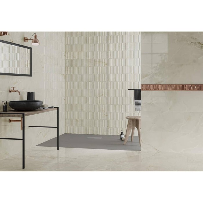 Керамограніт Azteca Onyx Lux 120 Ivory 60х120 см