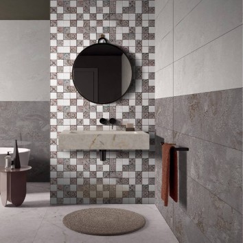 Плитка Ceramica Deseo Hoover Gray Decor декор 30х90 см