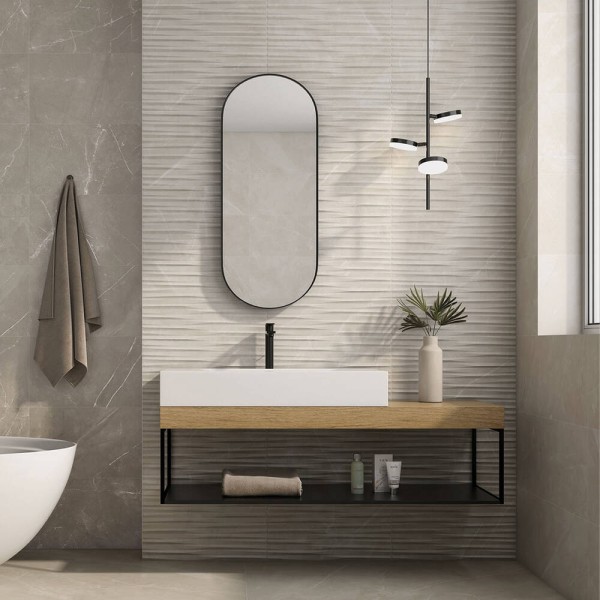 Плитка Geotiles RLV Elbert Marfil 33x55 см декор