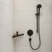Полиця Hansgrohe AddStoris 41741670 кутова, чорний матовий