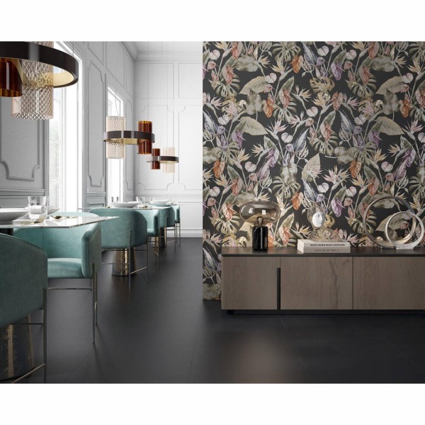 Керамограніт Pamesa Essenza Nero (Fam017/Compacglass Rect) 60х120 см