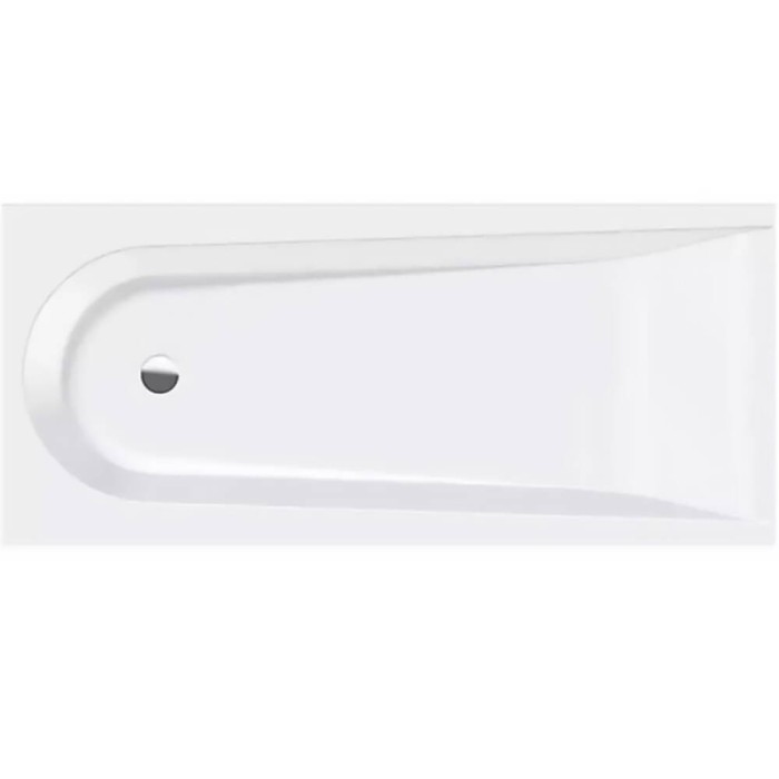 Ванна акрилова Vayer Boomerang 150x70 см посилений борт, з ніжками WBW001