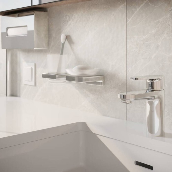 Мильниця Hansgrohe AddStoris 41746000 з тримачем, хром