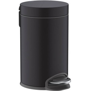 Відро для сміття Hansgrohe AddStoris 41775670 3 л з педаллю, чорний матовий