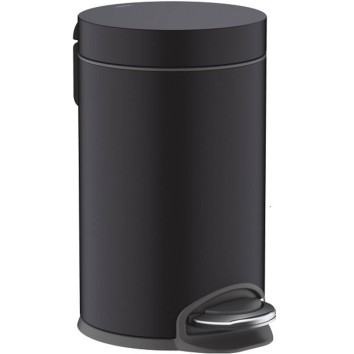 Відро для сміття Hansgrohe AddStoris 41775670 3 л з педаллю, чорний матовий