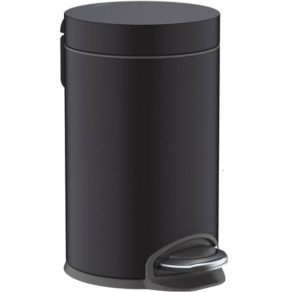 Відро для сміття Hansgrohe AddStoris 41775670 3 л з педаллю, чорний матовий