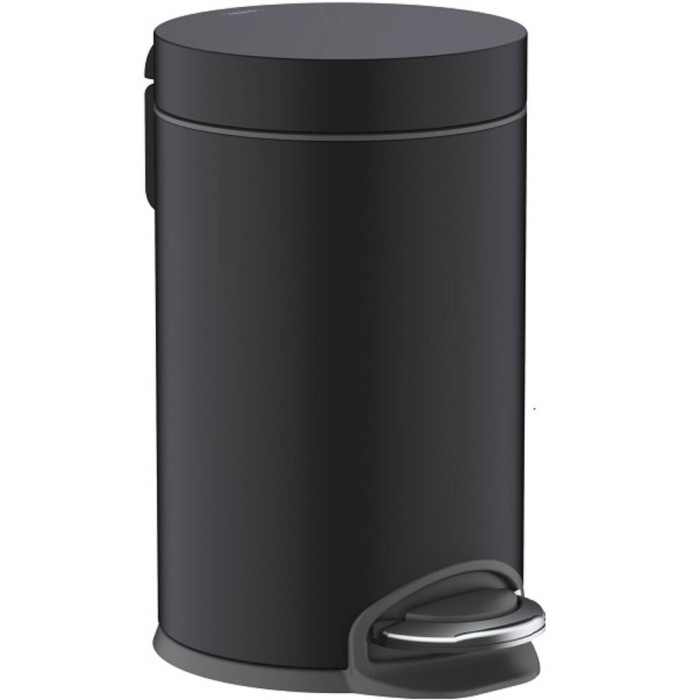 Відро для сміття Hansgrohe AddStoris 41775670 3 л з педаллю, чорний матовий