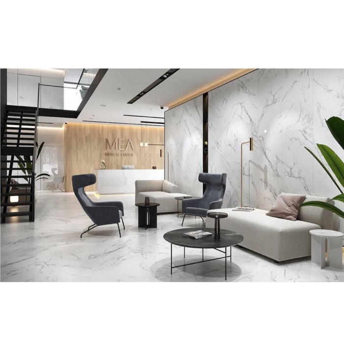 Керамограніт Opoczno Pl+ Calacatta Marble White 59,8x119,8 см