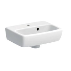 Раковина Geberit Selnova Square 500.316.01.1, 36 см, з асиметричним переливом