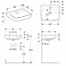 Раковина Geberit Selnova Square 500.310.01.7 50 см
