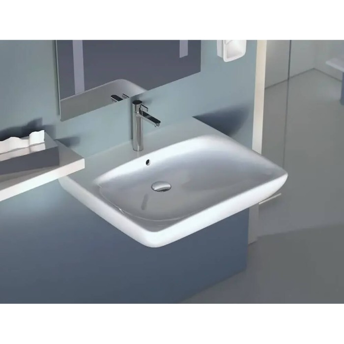 Раковина Geberit Selnova Comfort 501.461.00.7 55 см для людей з обмеженими фізичними можливостями
