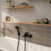 Змішувач для ванни Hansgrohe Rebris E 72450670 чорний матовий