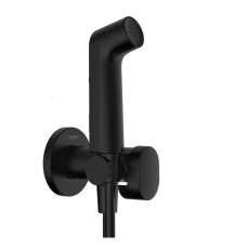 Гігієнічний душ Hansgrohe Bidette 1jet S 29232670 зі шлангом та тримачем, чорний матовий