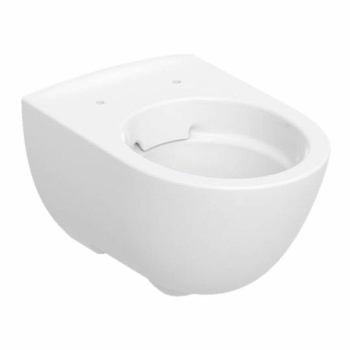 Унітаз підвісний Geberit Modo 502.939.00.1 безобідковий із сидінням Soft Close