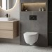 Унітаз підвісний Geberit Modo 502.939.00.1 безобідковий із сидінням Soft Close