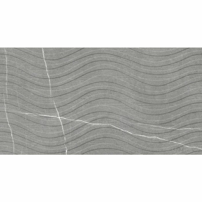 Керамограніт ITT Ceramic Kairos Grey Decor Matt Rect. 59,5х119,2 см декор
