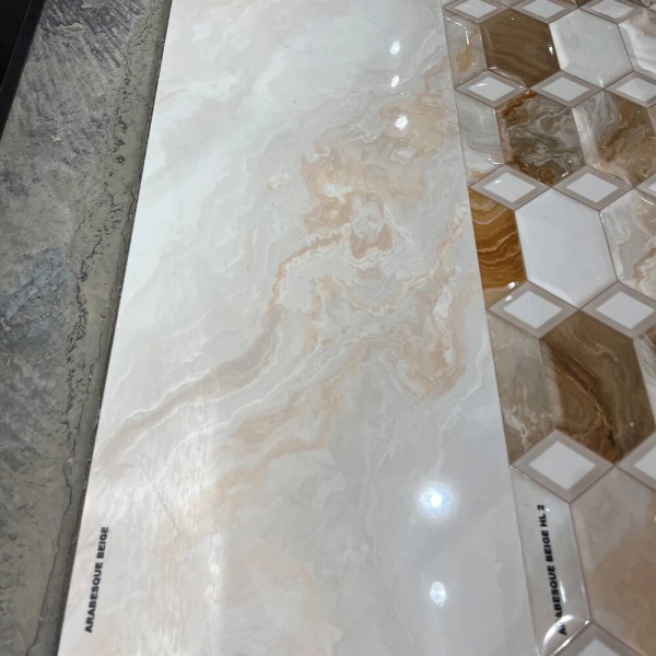Плитка Ceramica Deseo Arabesque Beige Light 30х90см