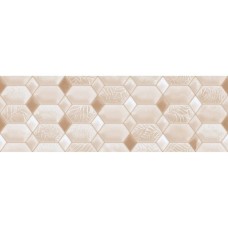 Плитка Ceramica Deseo Violeta Crema Decor 30х90см декор