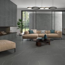 Керамограніт ITT Ceramic Kairos Graphite Decor Matt Rect. 59,5х119,2 см