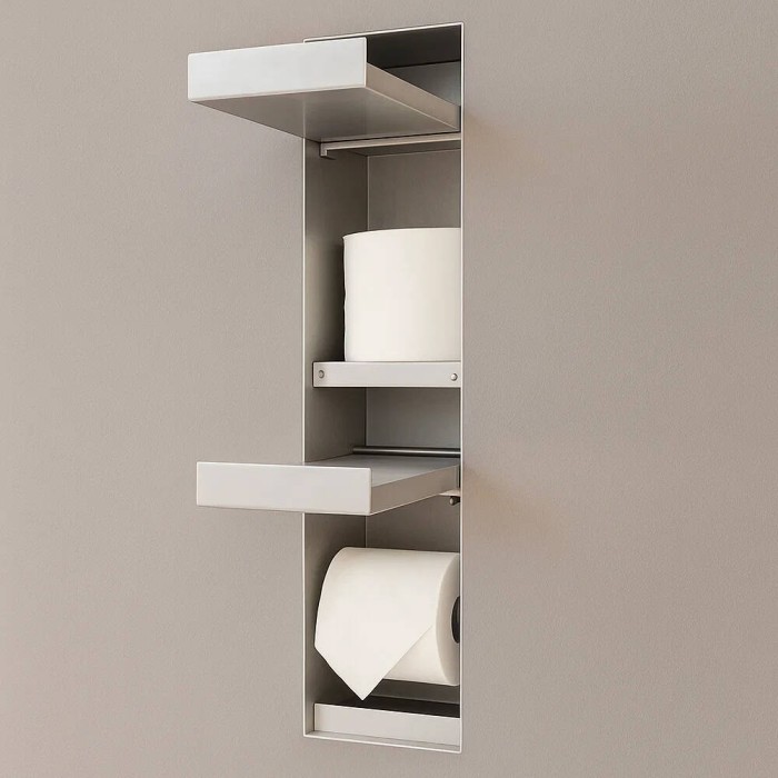 Тримач для туалетного паперу і запасного рулону Antonio Lupi Sesamo5