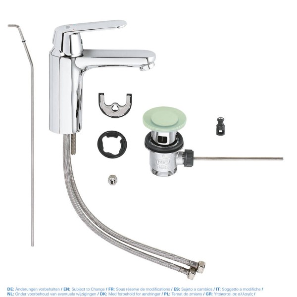 Змішувач для раковини Grohe Eurosmart Cosmopolitan 23325000 хром