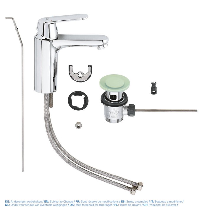 Змішувач для раковини Grohe Eurosmart Cosmopolitan 23325000 хром Змішувач для раковини Grohe Eurosmart Cosmopolitan 23325000 хром